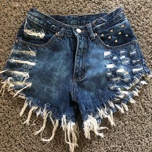 Custome made high waisted Levi’s